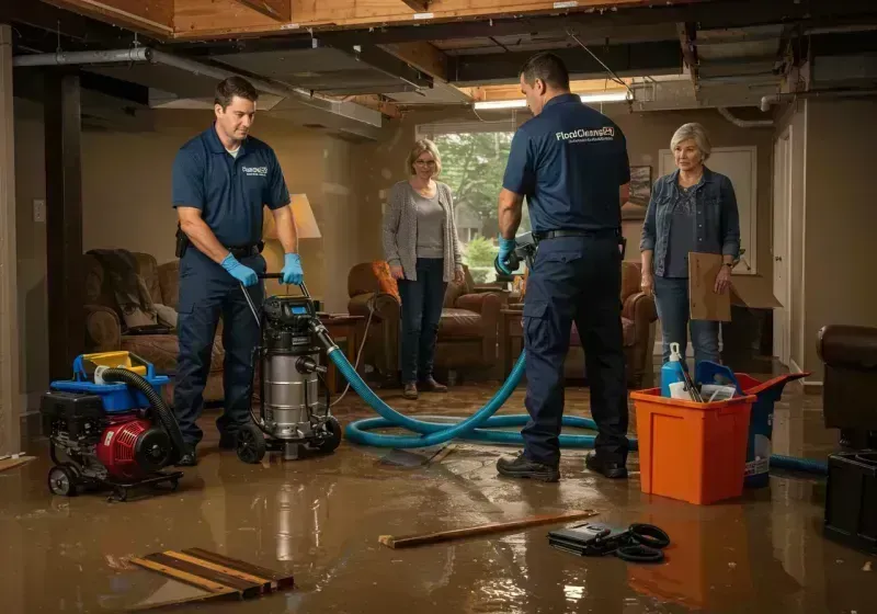 Basement Water Extraction and Removal Techniques process in Rainelle, WV